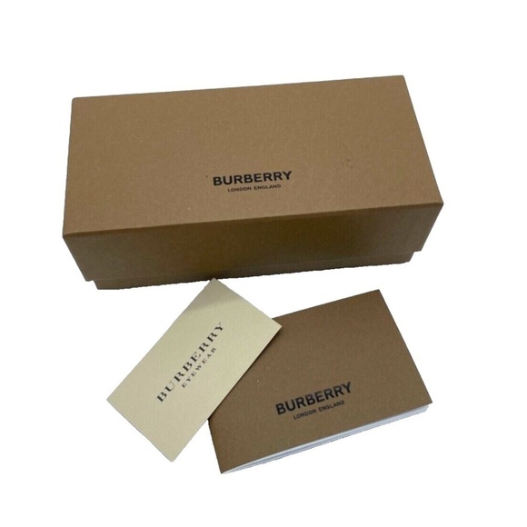 Authentic Burberry Sunglass Box with Paperwork (box only) - Picture 1 of 3
